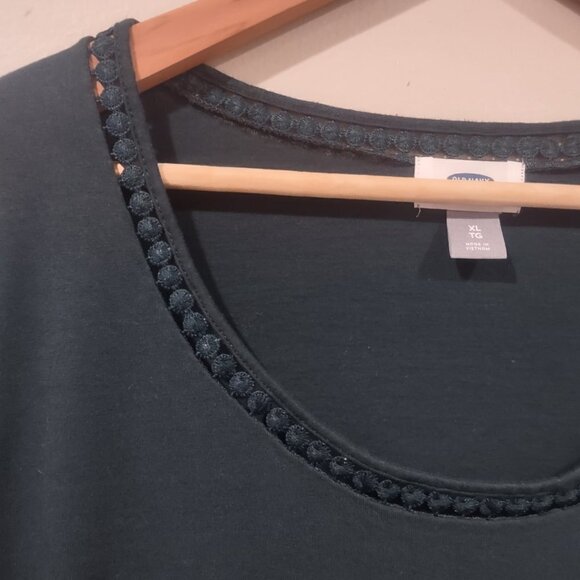 Women's Emerald Tee w/Lace Detailing Size XL - 3FOR$25 - - Picture 4 of 5